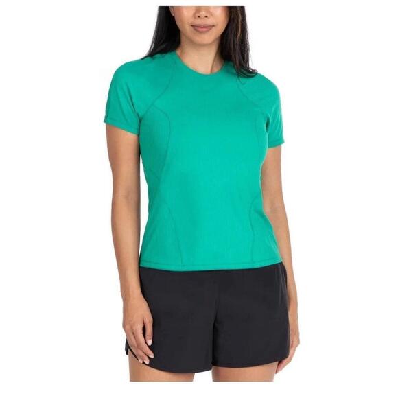 Spyder Tops - Spyder Women's Ribbed Short Sleeve Size XS. BP